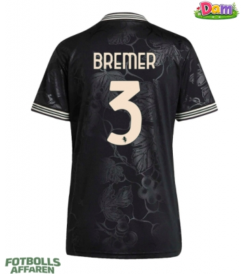 Juventus Gleison Bremer #3 Tredje Tröja Kvinnor 2025-26 Kortärmad